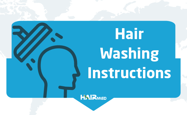 Hair Washing Instructions