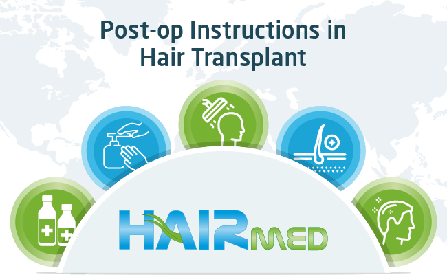 Post-op Instructions in Hair Transplant